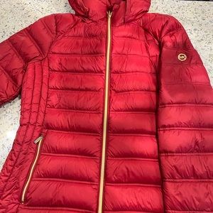 Beautiful red MK jacket❤️